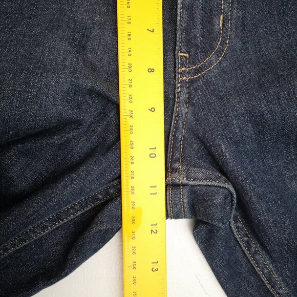 NWT Eddie Bauer Men's Size 30/30 Dark Wash Stretch Breathable Blue Jeans - Picture 14 of 15